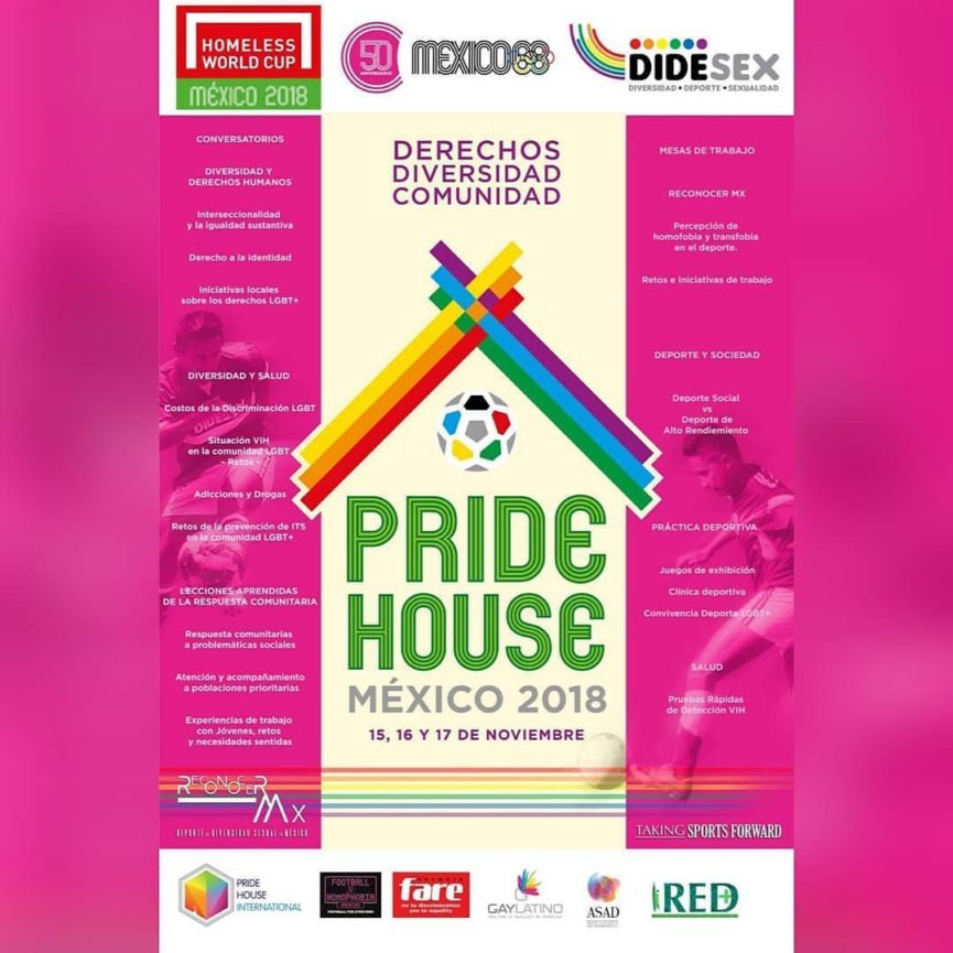 Pride House Manchester announced Pride House International